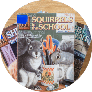 Squirrel in The Schooll By Nimal Malhothra